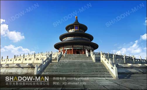 天坛效果图